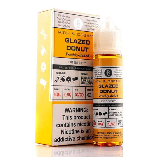 Glazed Donut E-Juice by Glas Basix - Vapor Authority Glazed Donut E-Juice by Glas Basix - Vapor Authority
