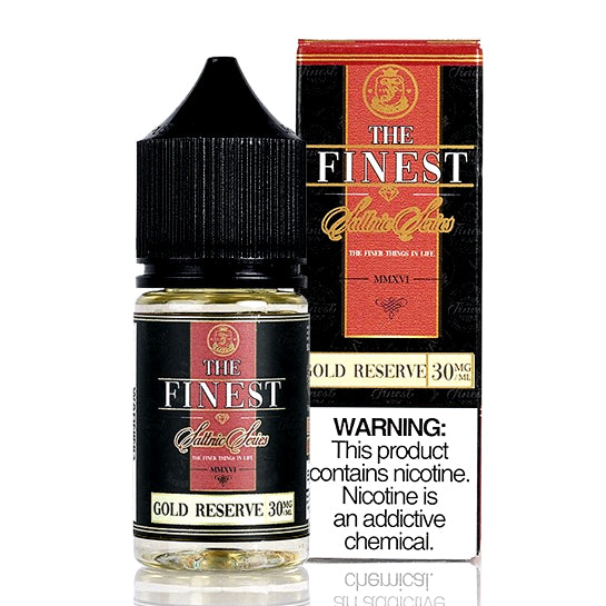 Gold Reserve Salt - The Finest E-Juice - Vapor Authority Gold Reserve Salt - The Finest E-Juice - Vapor Authority