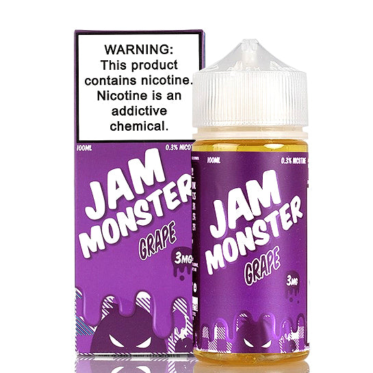 Grape Jam E-Juice by Jam Monster - Vapor Authority Grape Jam E-Juice by Jam Monster - Vapor Authority