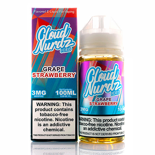 Grape Strawberry Iced E-Juice by Cloud Nurdz Grape Strawberry Iced E-Juice by Cloud Nurdz