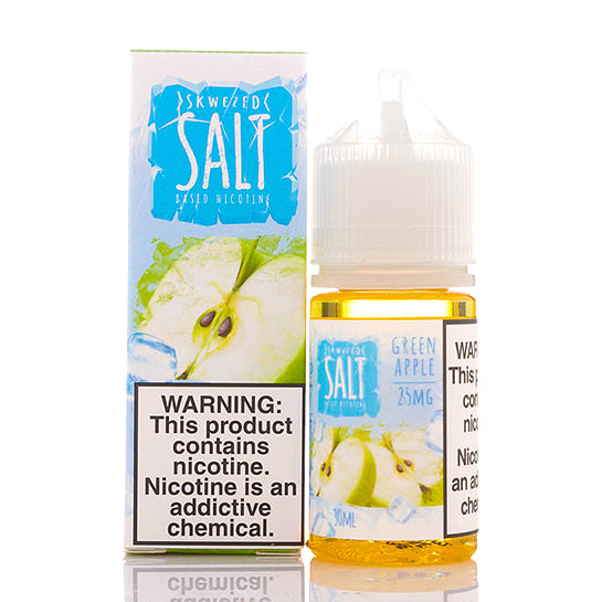 Green Apple Ice Salt E-Juice by Skwezed - Vapor Authority Green Apple Ice Salt E-Juice by Skwezed - Vapor Authority