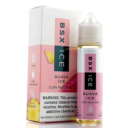 Guava Ice E-Juice by Glas BSX Ice - Vapor Authority Guava Ice E-Juice by Glas BSX Ice - Vapor Authority