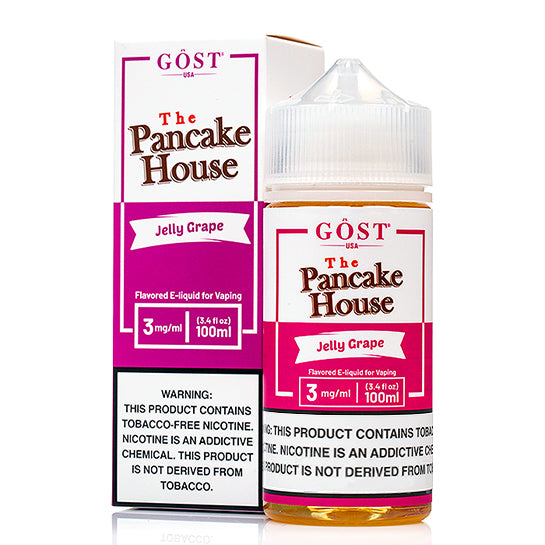Jelly Grape E-Juice by Gost Vapor - The Pancake House Jelly Grape E-Juice by Gost Vapor - The Pancake House