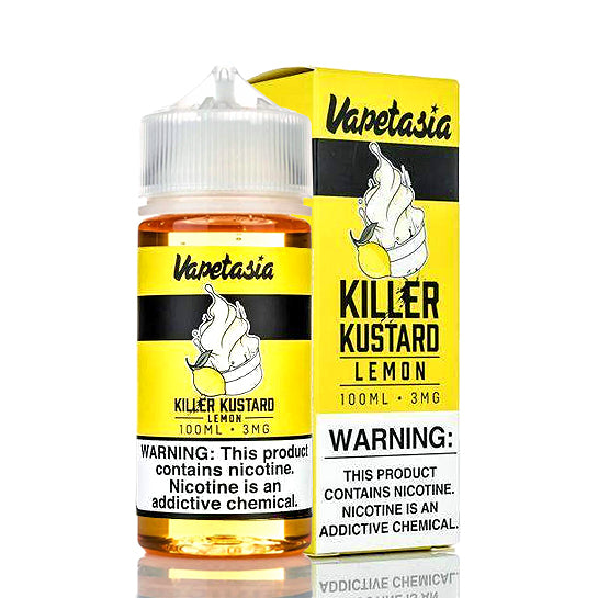 Killer Kustard Lemon E-Juice by Vapetasia - Vapor Authority Killer Kustard Lemon E-Juice by Vapetasia - Vapor Authority