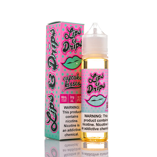 Cupcake Kisses E-Juice By Lips & Drips (60 ml) Cupcake Kisses E-Juice By Lips & Drips (60 ml)