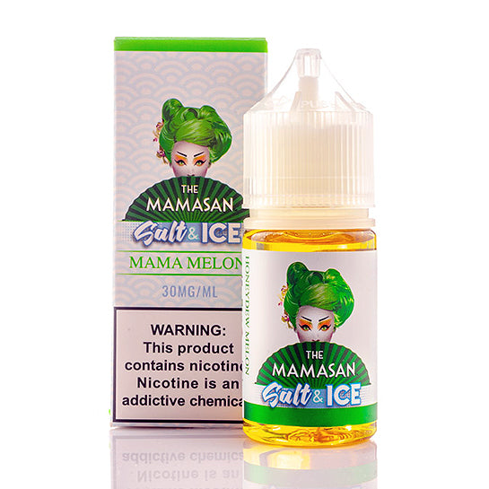 Mama Melon Ice Salt E-Juice by The Mamasan Mama Melon Ice Salt E-Juice by The Mamasan