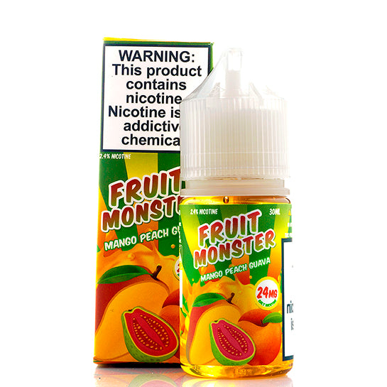 Mango Peach Guava Salt E-Juice by Fruit Monster Mango Peach Guava Salt E-Juice by Fruit Monster