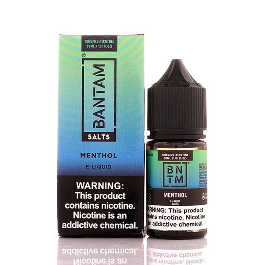 Menthol Salt E-Juice by Bantam - Vapor Authority Menthol Salt E-Juice by Bantam - Vapor Authority