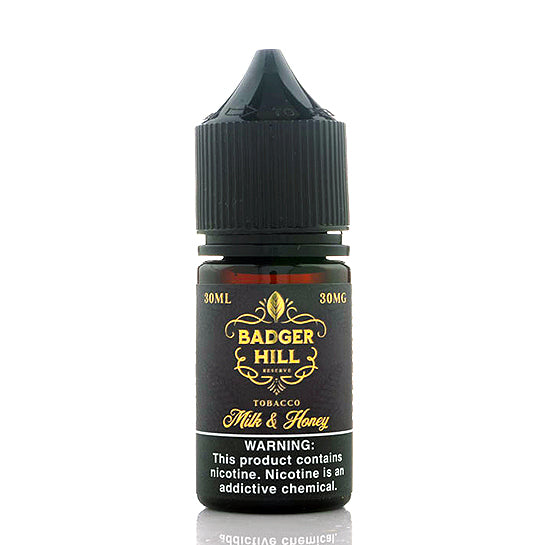 Milk & Honey Salt E-Juice by Badger Hill Reserve Milk & Honey Salt E-Juice by Badger Hill Reserve