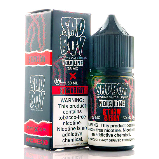 Nola Strawberry Salt E-Juice by Sadbooy Nola Strawberry Salt E-Juice by Sadbooy