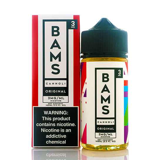 Original Cannoli E-Juice by Bam's Cannoli - Vapor Authority Original Cannoli E-Juice by Bam's Cannoli - Vapor Authority
