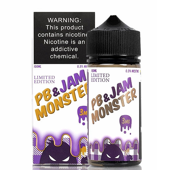 jam monster tobacco Shop Smooth 100ml E-Juice | PB & Grape Jam E-Juice