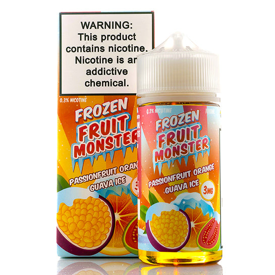 Passion Fruit Orange Guava Ice E-Juice by Fruit Monster