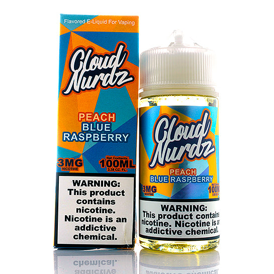 Peach Blue Razz E-Juice by Cloud Nurdz Peach Blue Razz E-Juice by Cloud Nurdz