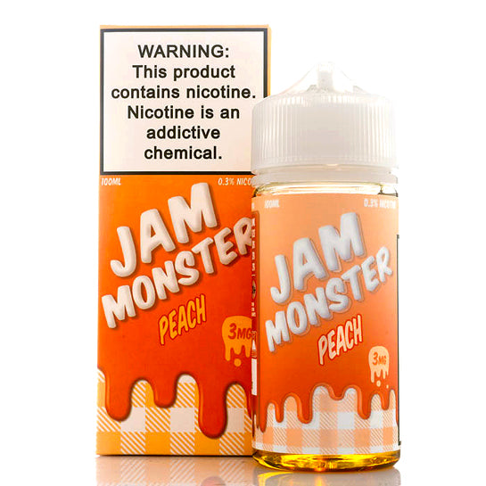 Peach Jam E-Juice by Jam Monster - Vapor Authority Peach Jam E-Juice by Jam Monster - Vapor Authority