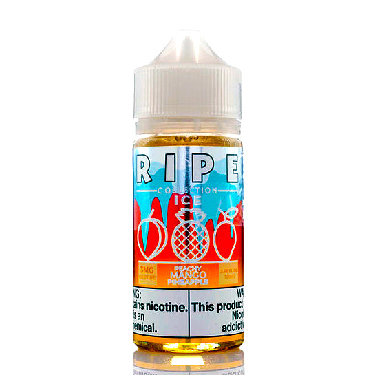 ripe collection vape juice Peachy Mango Pineapple Ice E-Juice by Ripe Collection