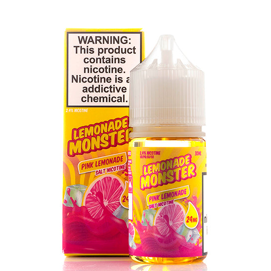 Pink Lemonade Salt E-Juice by Lemonade Monster Pink Lemonade Salt E-Juice by Lemonade Monster