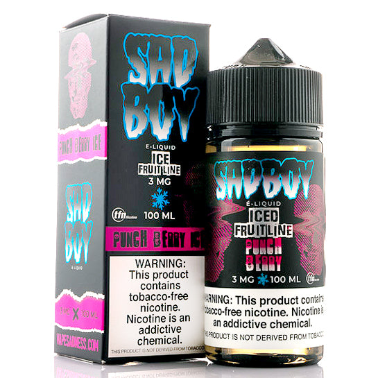 Punch Berry Ice E-Juice by Sadboy - Vapor Authority Punch Berry Ice E-Juice by Sadboy - Vapor Authority