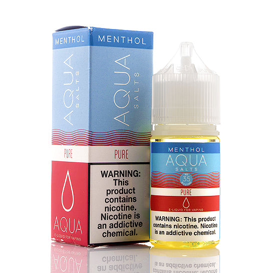 Pure Ice Salt E-Juice by Aqua - Vapor Authority Pure Ice Salt E-Juice by Aqua - Vapor Authority