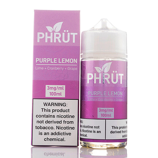 Purple Lemon E-Juice by PHRUT - Vapor Authority Purple Lemon E-Juice by PHRUT - Vapor Authority