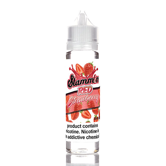 Red Strawberry By Slammin E-Juice (60 ml) Red Strawberry By Slammin E-Juice (60 ml)