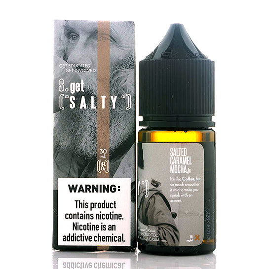 Salted Caramel Mocha E-Juice by Get Salty - Vapor Authority Salted Caramel Mocha E-Juice by Get Salty - Vapor Authority