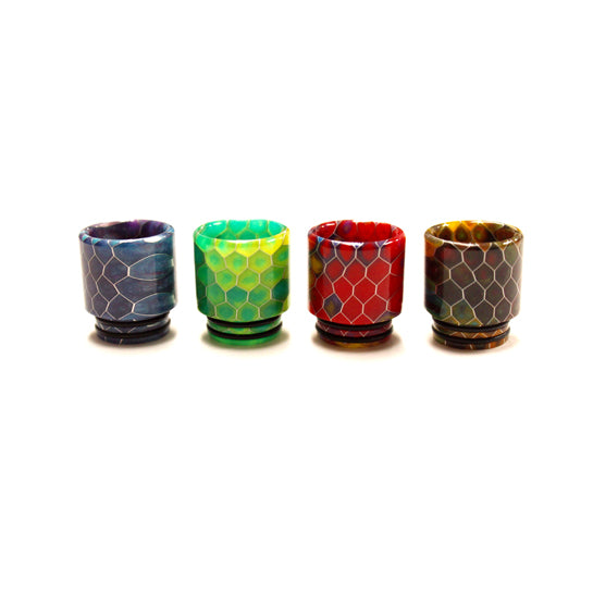 TFV8 & TFV12 Style Snake Skin Resin Drip Tip - Vapor Authority