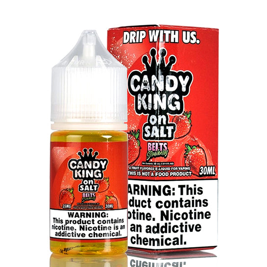 Strawberry Belts on Salt E-Juice by Candy King Strawberry Belts on Salt E-Juice by Candy King