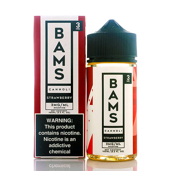Strawberry Cannoli E-Juice by Bam's Cannoli - Vapor Authority Strawberry Cannoli E-Juice by Bam's Cannoli - Vapor Authority
