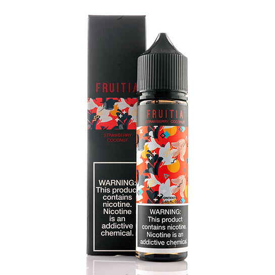Strawberry Coconut E-Juice by Fruitia Strawberry Coconut E-Juice by Fruitia