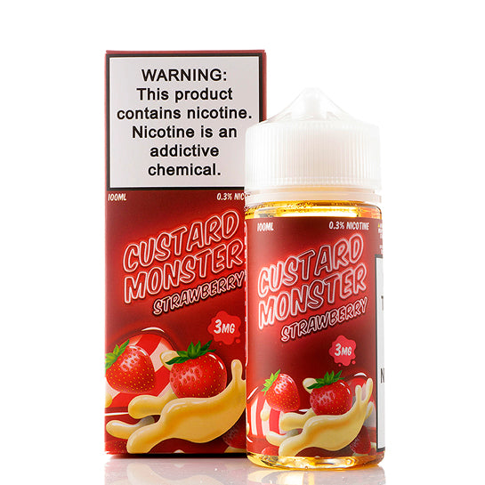 Strawberry E-Juice by Custard Monster Strawberry E-Juice by Custard Monster
