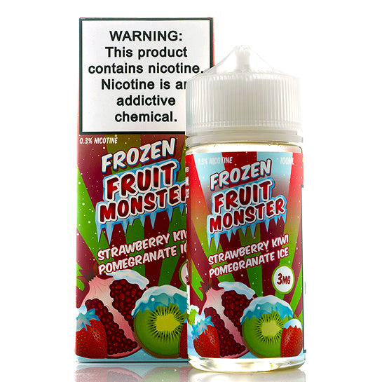 Strawberry Kiwi Pomegranate Ice E-Juice by Fruit Monster Strawberry Kiwi Pomegranate Ice E-Juice by Fruit Monster