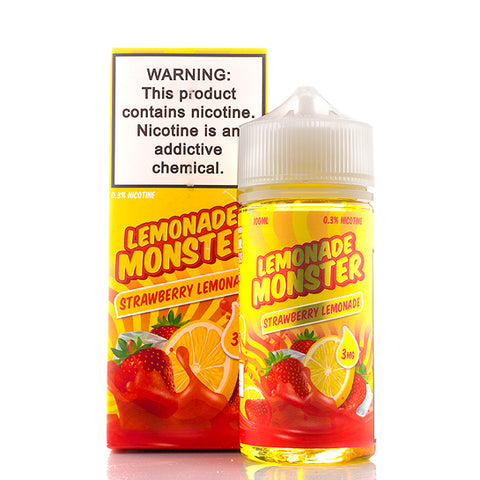 Strawberry Lemonade - Lemonade Monster E-Juice (100 ml)