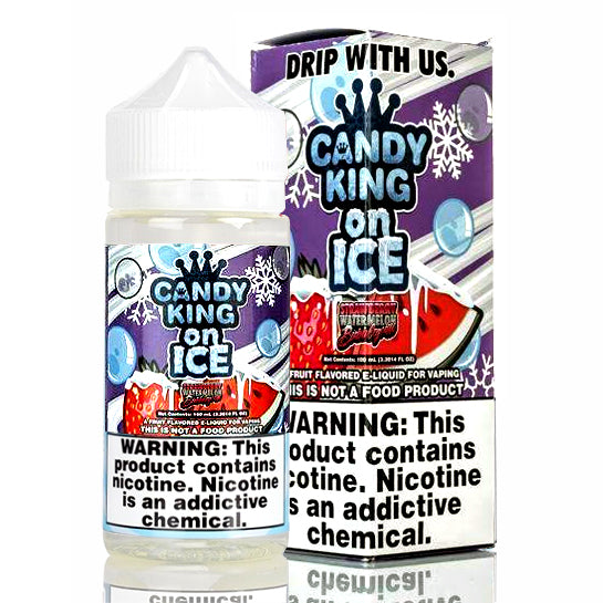 Strawberry Watermelon Bubblegum on Ice E-Juice by Candy King Strawberry Watermelon Bubblegum on Ice E-Juice by Candy King
