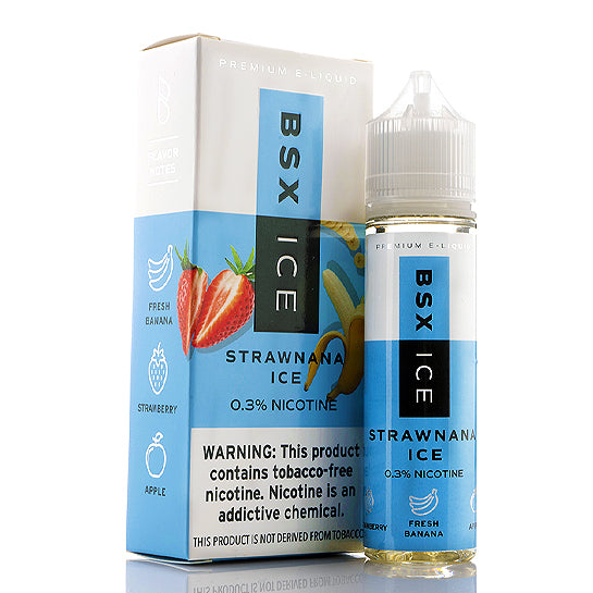 Strawnana Ice E-Juice by Glas BSX Ice - Vapor Authority Strawnana Ice E-Juice by Glas BSX Ice - Vapor Authority