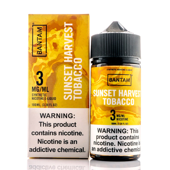 Sunset Harvest Tobacco E-Juice by Bantam Sunset Harvest Tobacco E-Juice by Bantam