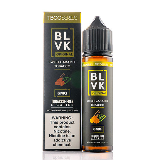 Sweet Caramel Tobacco E-Juice by BLVK - Vapor Authority Sweet Caramel Tobacco E-Juice by BLVK - Vapor Authority