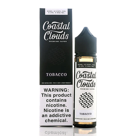Tobacco E-Juice by Coastal Clouds - Vapor Authority Tobacco E-Juice by Coastal Clouds - Vapor Authority