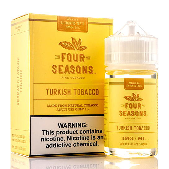 Turkish Tobacco E-Juice by Four Seasons Turkish Tobacco E-Juice by Four Seasons