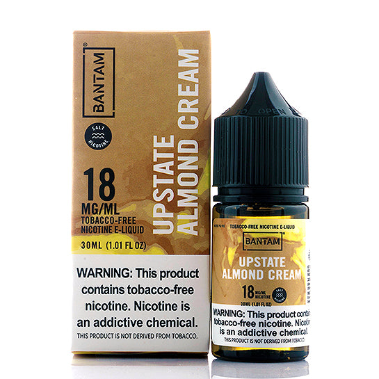Upstate Almond Cream Salt E-Juice by Bantam Upstate Almond Cream Salt E-Juice by Bantam
