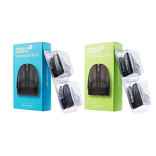 Vaporesso Zero 2 Replacement Pod Cartridges - Vapor Authority Vaporesso Zero 2 Replacement Pod Cartridges - Vapor Authority
