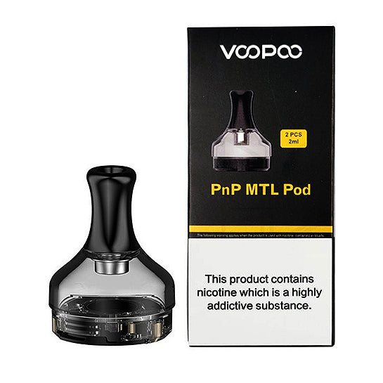 VooPoo PnP MTL Replacement Pods (2 Pack) - Vapor Authority VooPoo PnP MTL Replacement Pods (2 Pack) - Vapor Authority