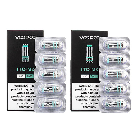 VooPoo ITO Replacement Coils - Vapor Authority VooPoo ITO Replacement Coils - Vapor Authority