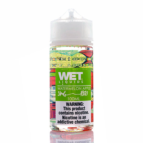Watermelon Apple Iced E-Juice by Wet Liquids Watermelon Apple Iced E-Juice by Wet Liquids