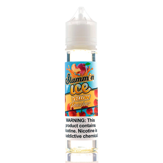 Yellow Peach Ice E-Juice by Slammin - Vapor Authority Yellow Peach Ice E-Juice by Slammin - Vapor Authority