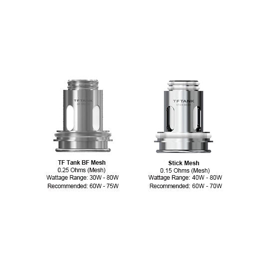 Smok TF Replacement Coils (BF-Mesh, TF Stick Mesh) - Vapor Authority Smok TF Replacement Coils (BF-Mesh, TF Stick Mesh) - Vapor Authority