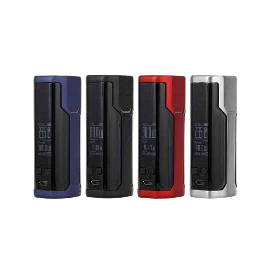 Wismec Sinuous P80 80W TC Box Mod - Vapor Authority Wismec Sinuous P80 80W TC Box Mod - Vapor Authority