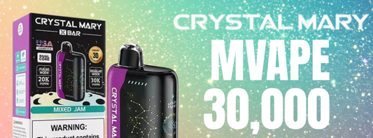 MVape Crystal Mary 30K Review: A High-Capacity Disposable With Plenty of Features