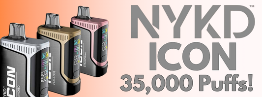 NYKD Icon 35K Disposable Vape Review: Big Flavor, Smart Features, and Serious Longevity