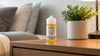 Vape juice on a nightstand